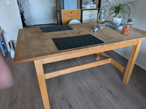 Table de salle à manger extensible Ikea – Tables de salle à manger, Bois (photo 4 of 12)