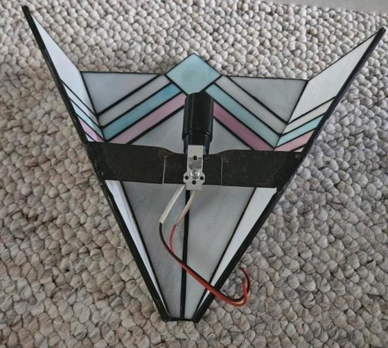 Image 1 of lampada vintage Tiffany in madreperla