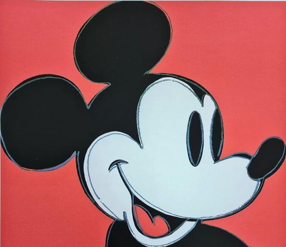 Image 1 of After Andy Warhol, Mickey Mouse, 1980s, Lithograph