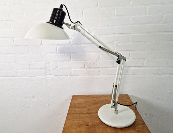 Image 1 of Aluminor desk lamp scissor lamp, 1970s