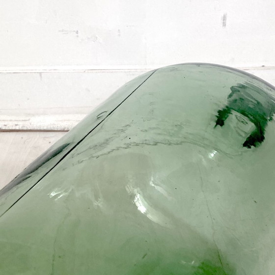 Image 1 of Damigiana vintage verde, 15 litri