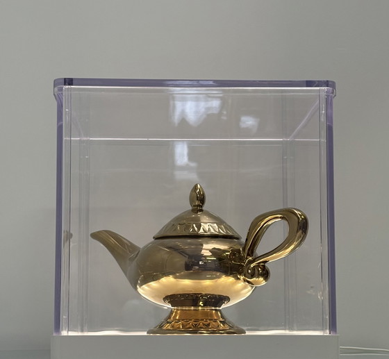 Image 1 of Scatola vetrina Synas design Ikea quadrata con luci LED