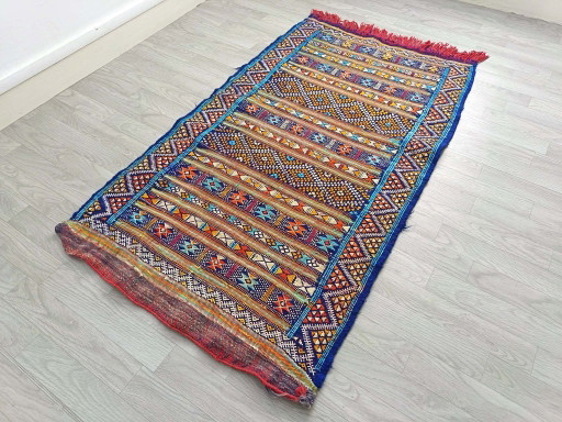 Kilim Berbère Fait Main – vloerkleden en tapijten, Wool (photo 2 of 9)