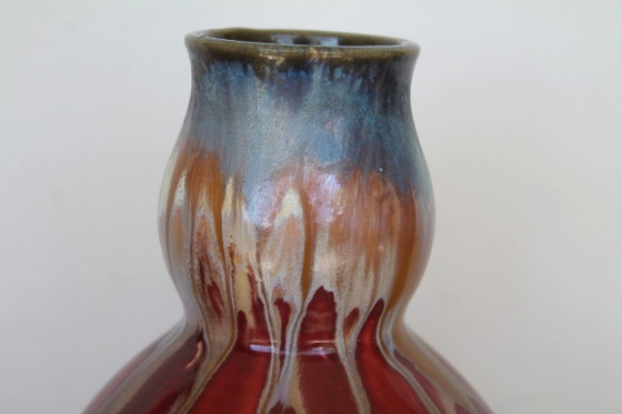 Art Déco Kalebas Vaas 'Coloquinte' Thulin België (Model 200) – Thulin faiencerie, Vazen, Ceramic (photo 2 of 13)