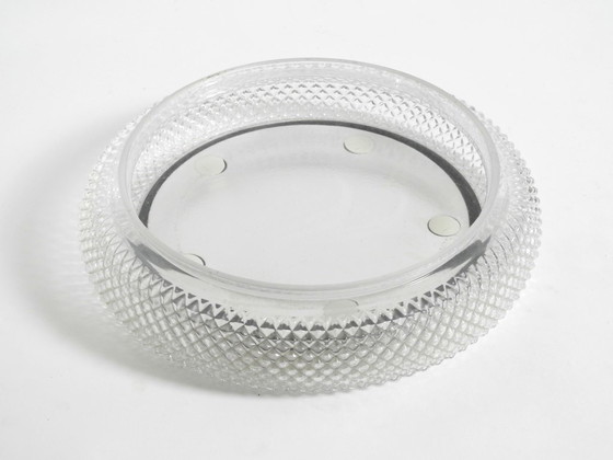 Image 1 of Stunning 1960s illuminated Limburg crystal glass wall mirror