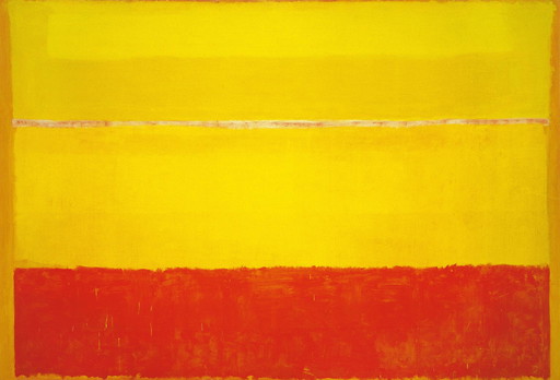 Mark Rothko  -----Yellow And Red