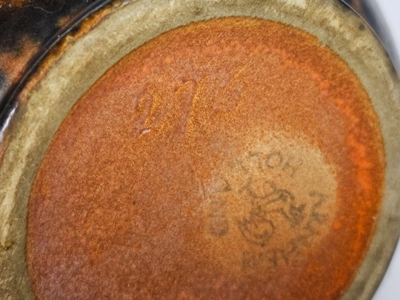 Arnhemsche Fayencefabriek (Arnhem) - Art Deco - Drip Glaze - Signed - Holland - 1930s – Vases, Ceramic (photo 7 of 8)
