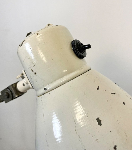 Image 1 of Large Industrial Workshop Table Lamp, 1960s