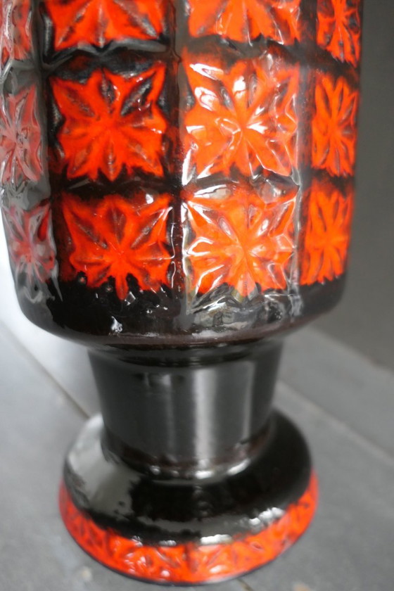 Image 1 of Vintage Scheurich large vase 261-42 Prisma