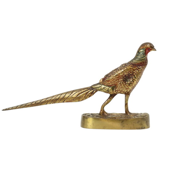 Image 1 of Faisan en bronze antique