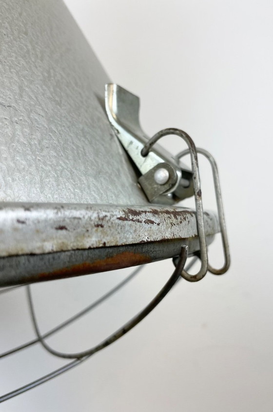 Image 1 of Industriële Poolse fabrieksplafondlamp van Mesko, jaren 90.