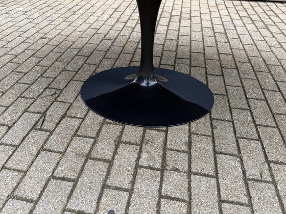 Image 1 of Original oval Knoll Tulip dining table (244x137cm) Emperador