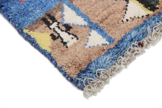 Image 1 of Original Perserteppich Gabbeh Ghashghai Orientteppich 142 cm x 99 cm Alt Natur