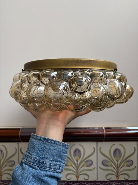 Image 1 of Lámpara de burbujas de Helena Tynell para Glashütte Limburg