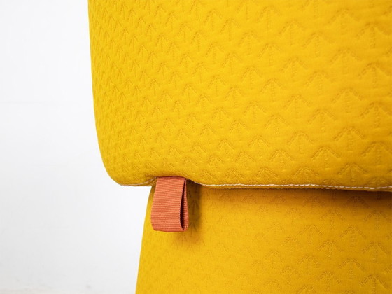 Haworth Openest armchair and pouf designed by Patricia Urquiola, Textile, Yellow, Modern (photo 10 of 11)