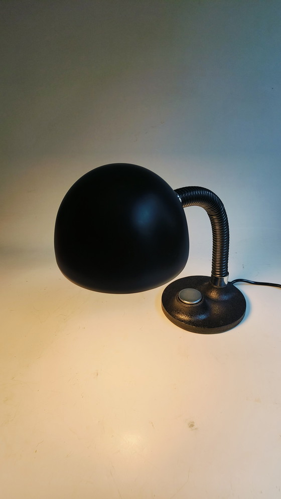 Image 1 of Lámpara de escritorio de metal cromado Hillebrand Bauhaus años 70