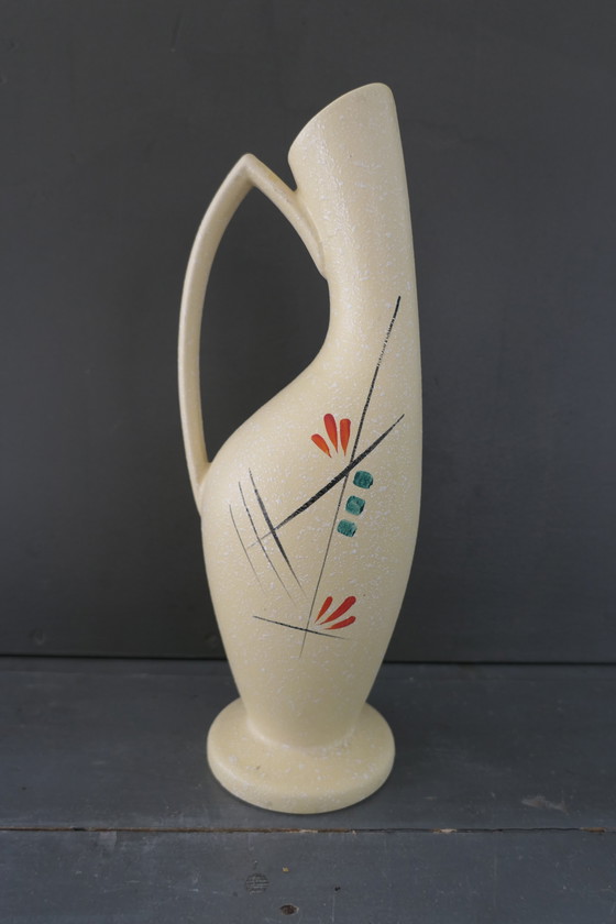 Image 1 of Vintage H. Bequet Quaregnon Vase 523