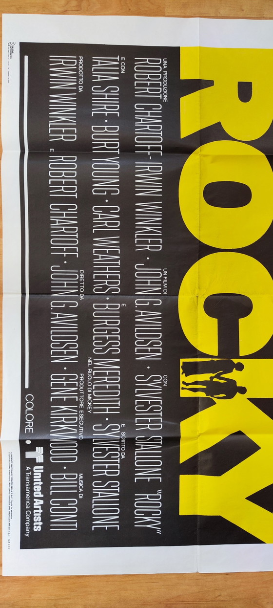 Póster de Rocky de los años 70 / Italia Roma – Paper (photo 8 of 11)