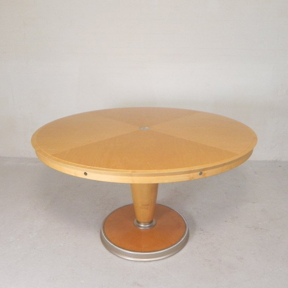 Image 1 of Isa dining table by Chi Wing Lo for Giorgetti, 130 cm, 1990s