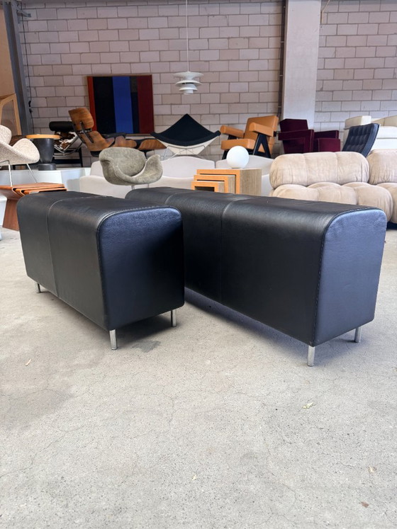 Vitra Jasper Morrison Hocker (Groot) – Hockers en poefs, Leather, Metal (photo 6 of 14)