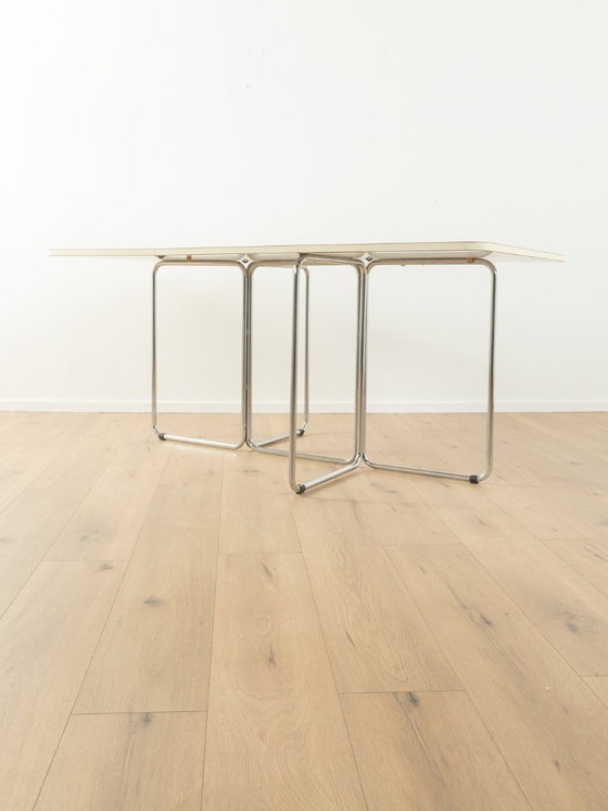 1970s Folding Table, Christian Taube, Läsko – Dining tables, Metal, Chrome (photo 10 of 18)