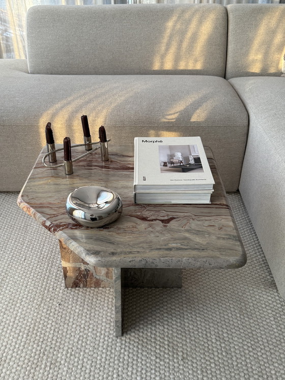 Image 1 of Vintage marmeren salontafel, Italië 1970