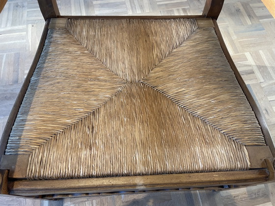 2 fauteuils in de Arts & Crafts-stijl uit de jaren 1920. – Wood, Wicker (photo 9 of 15)