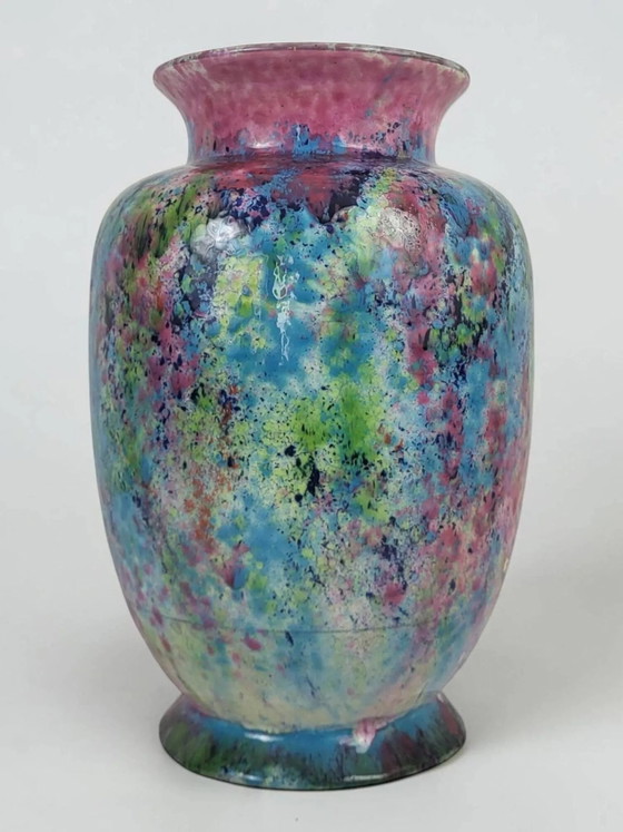 Steingutvase aus dem Morvan – Vasen, Porcelain (photo 8 of 8)