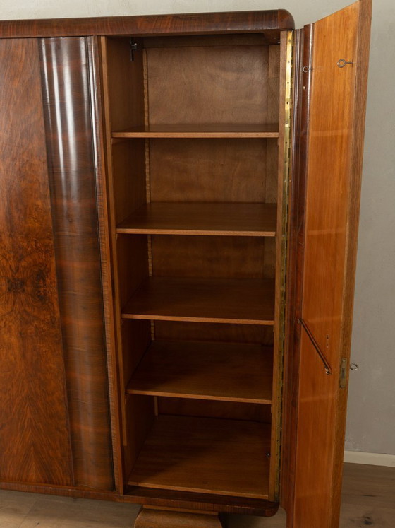 Art Deco kledingkast – Blanco-Vertrieb Otto Dengel, Kledingkasten, Wood, Mid Century Modern (photo 11 of 21)