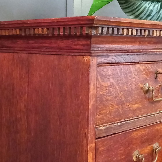 Image 1 of George III chest on chest ladekast uit 1830