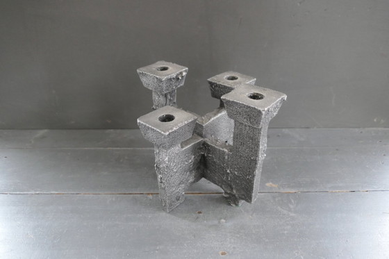 Image 1 of Vintage Brutalist candlestick Design Willy Ceysens