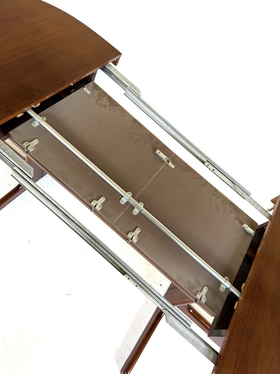 Image 1 of Vintage XL extendable teak dining table, Lübke '60