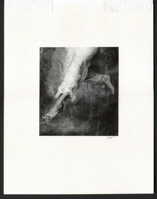 Silver Print Descending Angel 1981