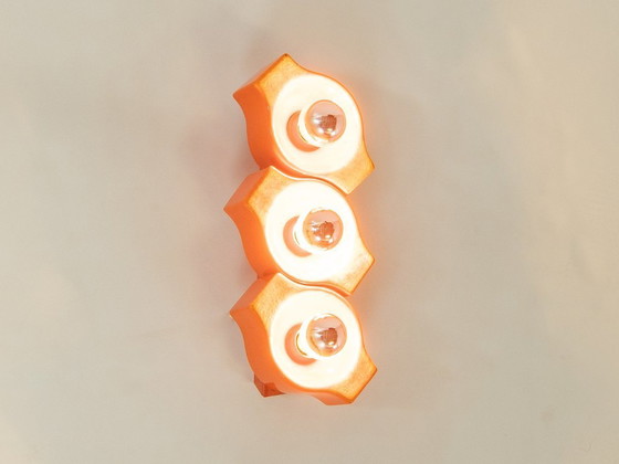 Image 1 of 1970s Space Age Wall Lamp, Cari Zalloni, Leola, Vintage