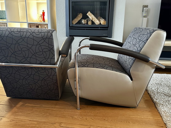 Image 1 of Poltrona Leolux Skylla con schienale basso