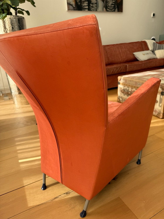 2 Montis Windy Armchairs, as a set – Leather, Metal (photo 5 of 5)