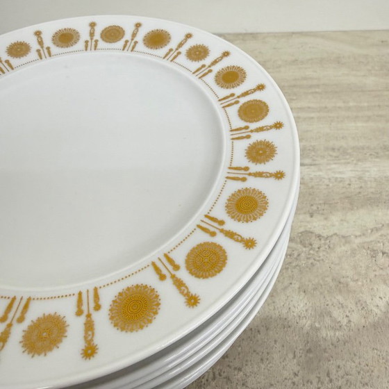 Image 1 of Set of 11 rosenthal plates by tapio wirkkala variation