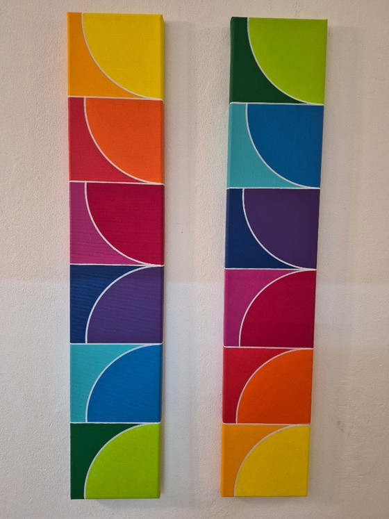 Moderne abstrakte Kunst - Gemälde : 20260603 B – Gemälde & Zeichnungen, Canvas (photo 3 of 9)