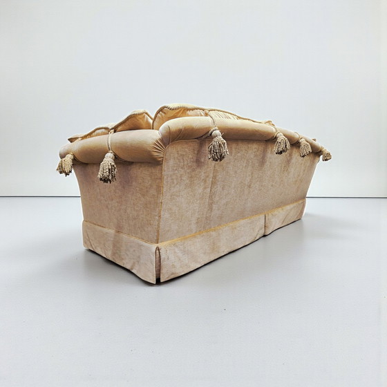 Image 1 of Museum-Grade 1997 Parker & Farr Grand Knole Sofa in Original Rhitam Velvet 