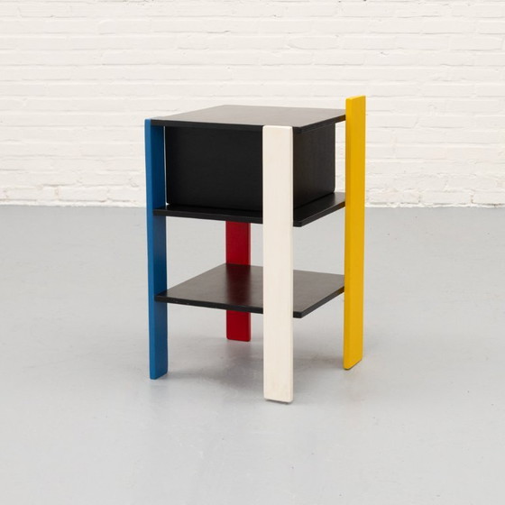 Image 1 of Rietveld Stijl Bijzettafel 80's