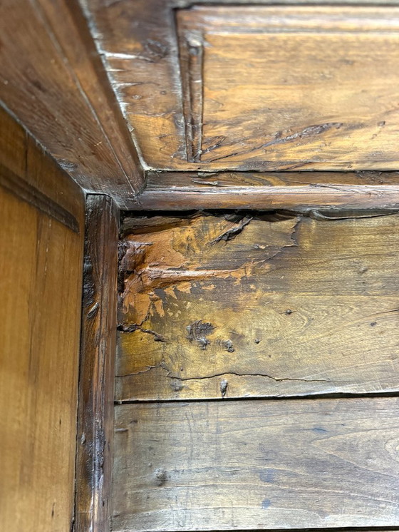 Image 1 of Antike rustikale spanische Bank aus den 1880er Jahren