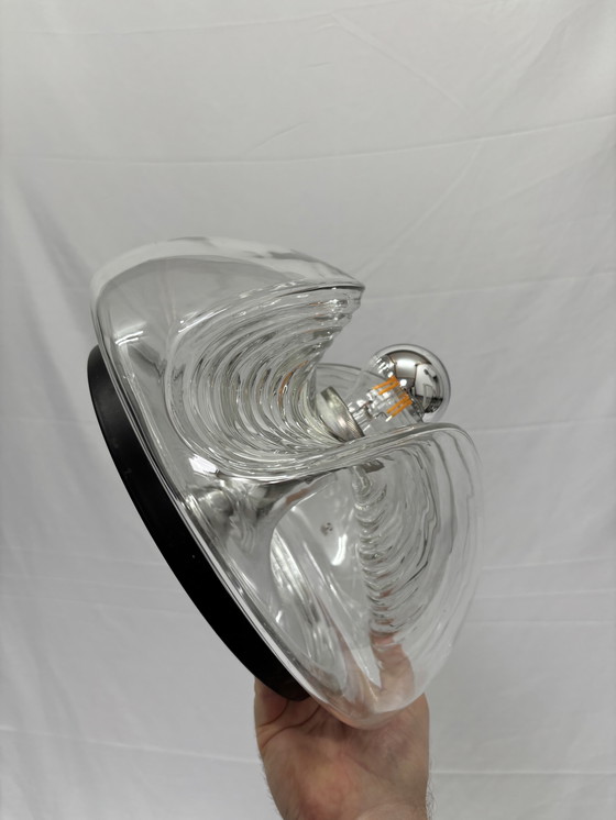 Image 1 of Lampe de plafond ou applique murale vintage Peill & Putzler Futura Wave, 1970