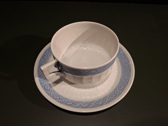 Royal Copenhagen Tasse und Untertasse, Geschirr, Porzellan, Blau (Foto 5 von 5)