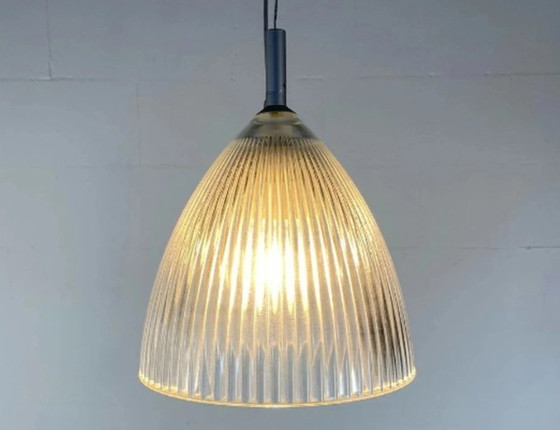 Image 1 of Set di due lampade a sospensione in vetro Lucitalia Stresa