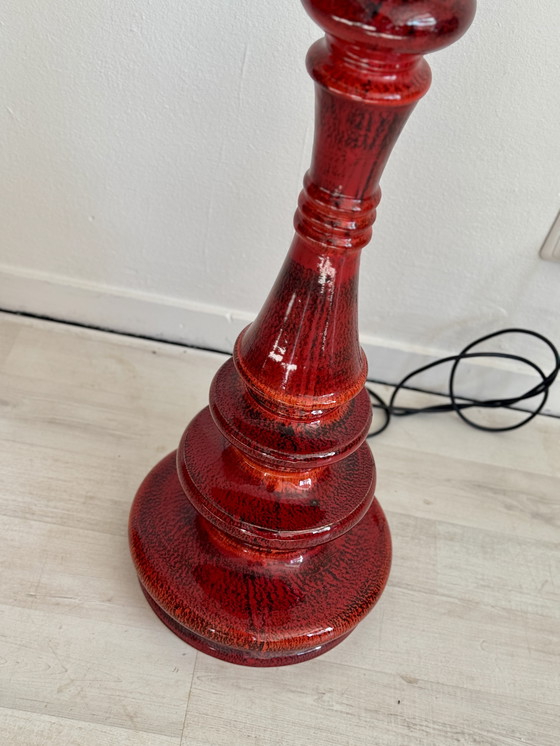 Image 1 of Lampada da terra vintage in ceramica Hustadt Leuchten