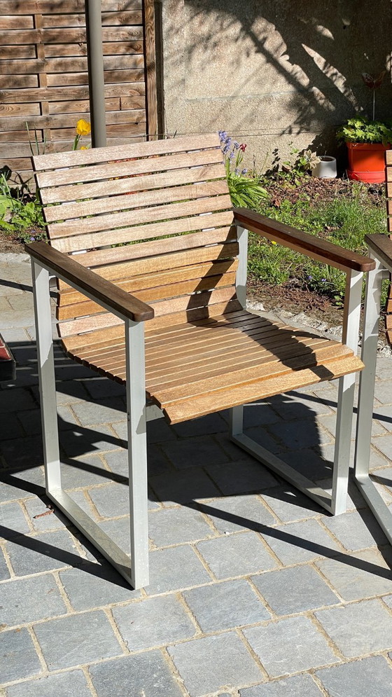 Image 1 of Pair of Esprit Karin Mobring armchairs from Ikea