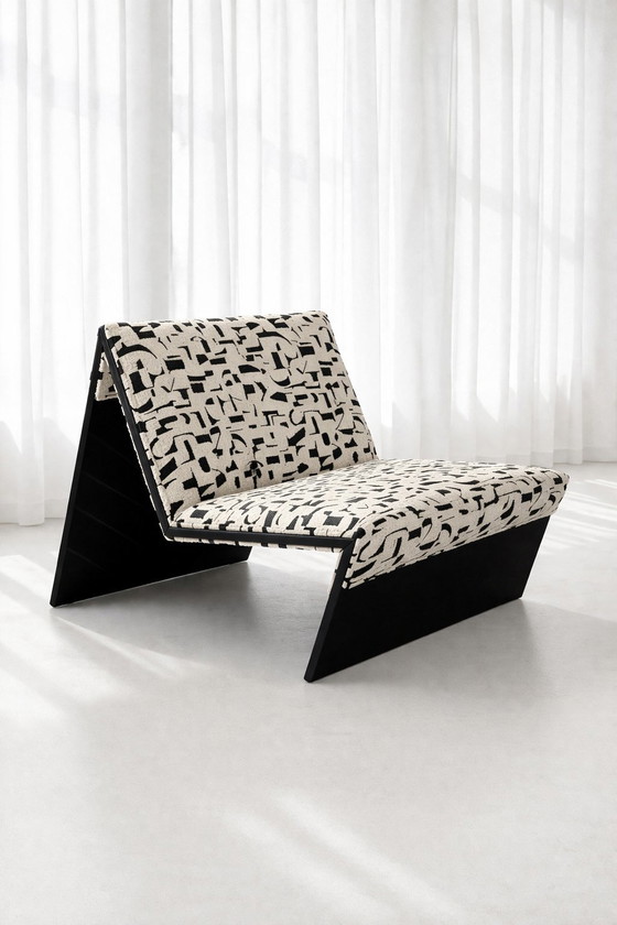 SZ10 M Lounge chair by Hans Ebbing & Ton Haas for Artifort – Armchairs, Wood, Postmodern (photo 2 of 9)