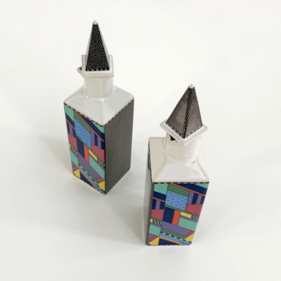 Image 1 of Vinagrera y aceitera Metropol de Barbara Brenner para Rosenthal, años 90