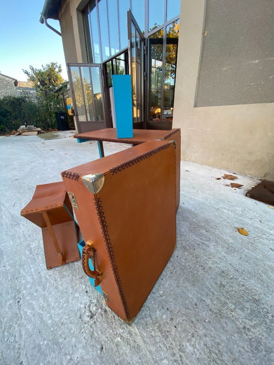 Image 1 of Valigia da ufficio in pelle - Laboratori Gucci