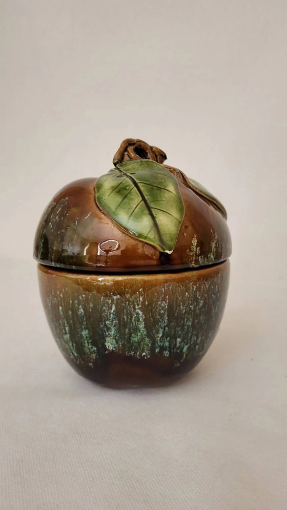 Abgedeckter Steinguttopf – Geschirr, Porcelain, Vintage (photo 4 of 11)